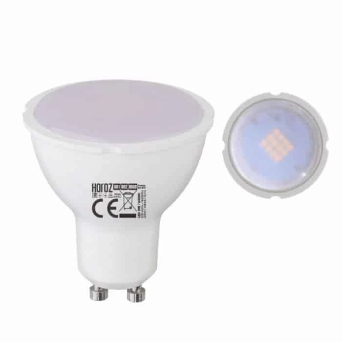 0010020008_plus8-700x700-1 Світлодіодна лампа PLUS-8 8W GU10 3000К - Зображення 1
