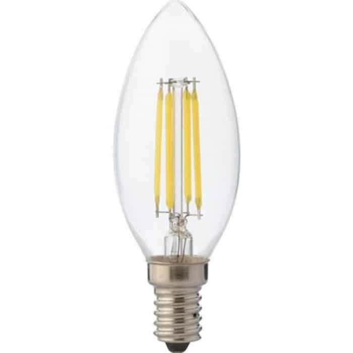 0010130004-700x700-1 Світлодіодна лампа FILAMENT CANDLE-4 4W Е14 4200К - Зображення 1