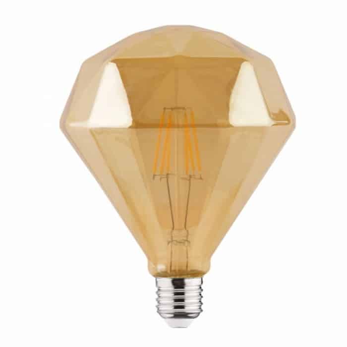 0010300006_rusticdiamond6-700x700-1 Світлодіодна лампа Filament RUSTIC DIAMOND-6 6W E27 2200К - Зображення 1