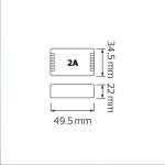 Контролер RGB для стрічки LED 72W 12V IP20 2A - Зображення 2
