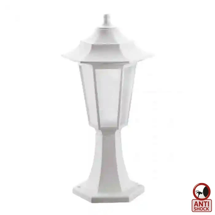 begonya-1-white-700x700-1 Світильник садово-парковий BEGONYA-1 Е27 білий - Зображення 1