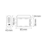 Пульт для люстр трьохлінійний CONTROLLER-3 max 300W - Зображення 2