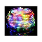 Гірлянда вулична світлодіодна вологозахищена в силіконі FAIRY-10 RGB