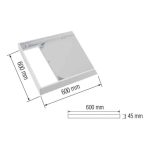 Рамка накладна для панелі Galaksi Frame-6060 - Зображення 2