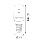 Cвітлодіодна лампа GIGA-4 4W E14 6400К - Зображення 2