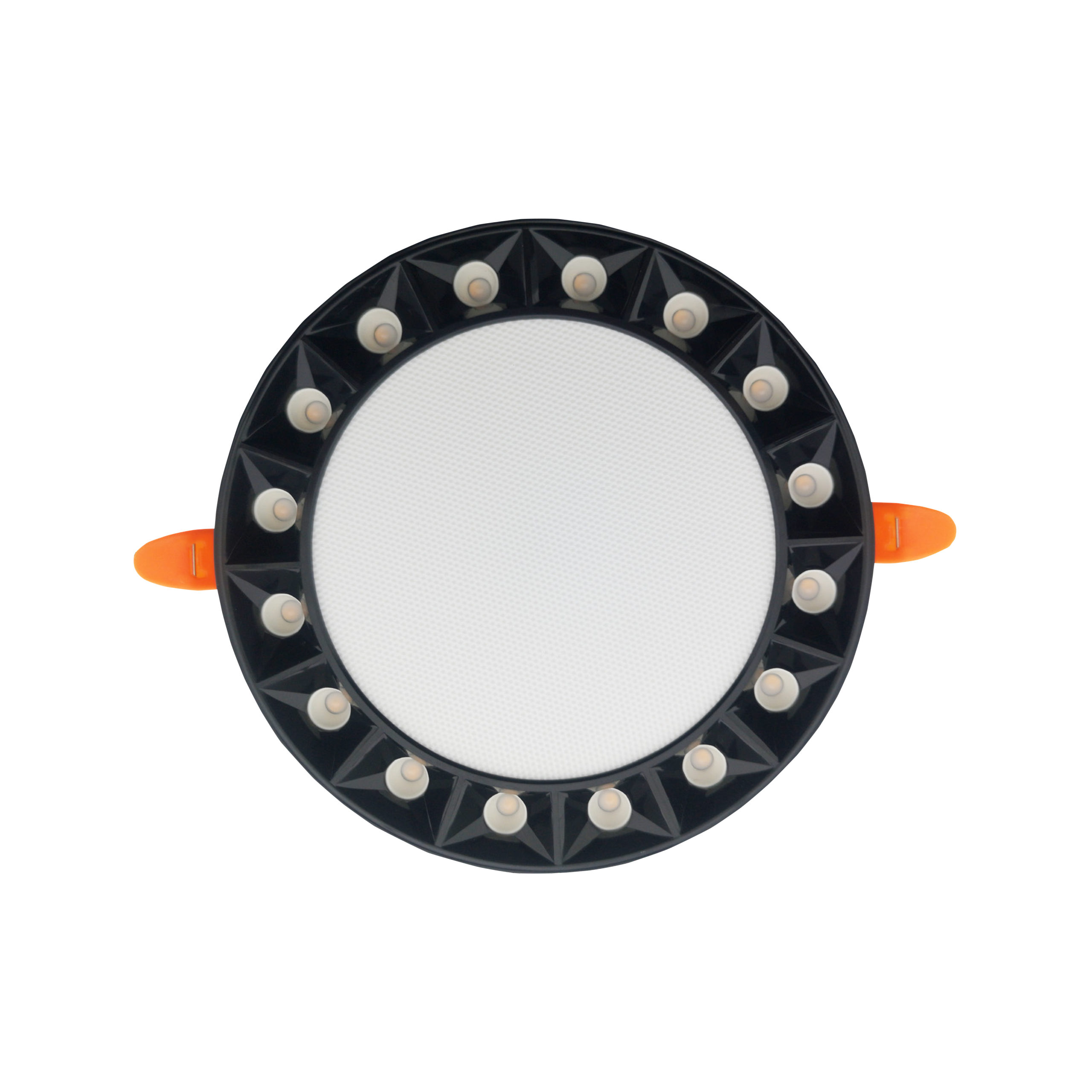 harley-5-black-1-scaled Світлодіодний світильник вбудований LED HARLEY-16 16W 3000K-6500K чорний - Зображення 1
