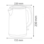 Електрочайник KETTLE-2 білий - Зображення 5