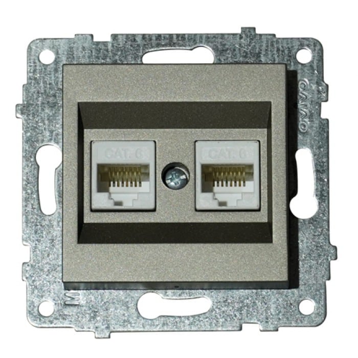 meh_grano_2_komp-700x700-1 Механізм розетки комп’ютерної двійної (CAT6) GRANO антрацит - Зображення 1