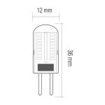 Світлодіодна лампа MICRO-3 3W G4 6400К - Зображення 2