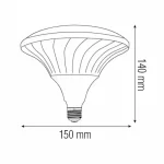Світлодіодна лампа UFO PRO-50 50W E27 6400K - Зображення 2