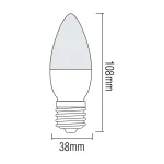 Світлодіодна лампа ULTRA-10 10W E27 3000К - Зображення 2